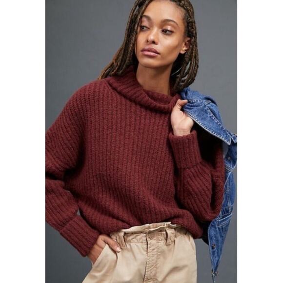Maeve Sweaters - ⭐️Maeve Anthropologie Athena Cowl Neck Sweater XS
